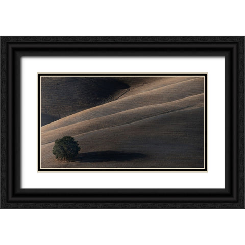 Soon My Shadow Will Dissolve Black Ornate Wood Framed Art Print with Double Matting by Moretti, Claudio