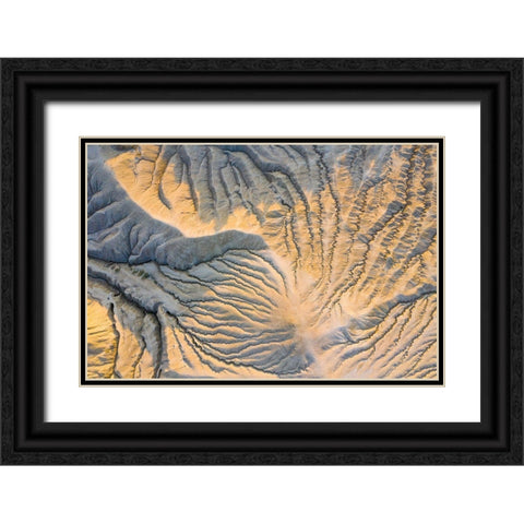 Geological Wonder Black Ornate Wood Framed Art Print with Double Matting by Constantin, Lucian