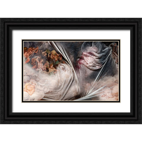 Dreams And Nightmares Black Ornate Wood Framed Art Print with Double Matting by Dixon, Colin
