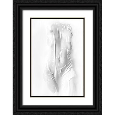 Purity Black Ornate Wood Framed Art Print with Double Matting by Belokonov, Boris