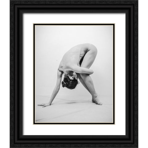 Untitled Black Ornate Wood Framed Art Print with Double Matting by Pereverzov, Alexander