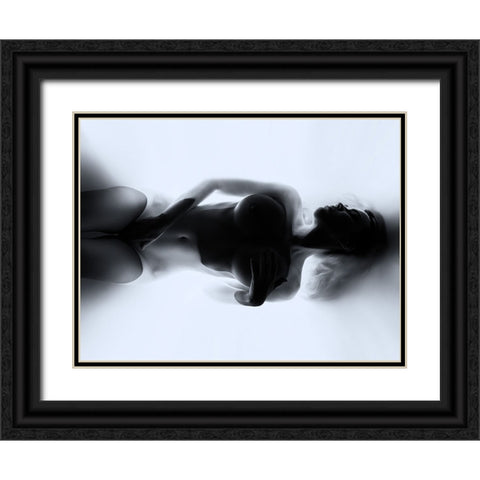Prime Black Ornate Wood Framed Art Print with Double Matting by Borovskikh, Denis