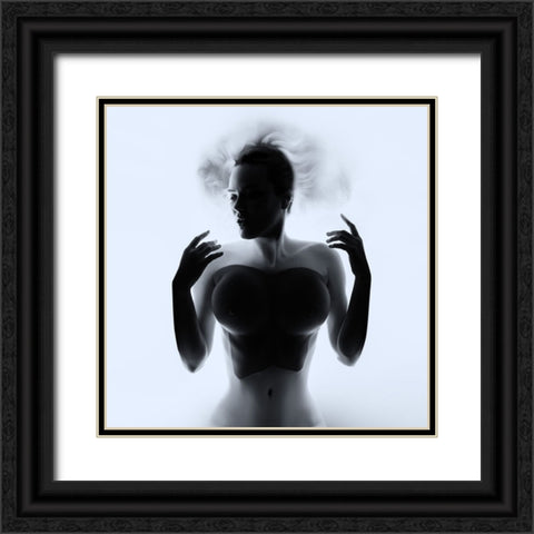 Awakening Black Ornate Wood Framed Art Print with Double Matting by Borovskikh, Denis