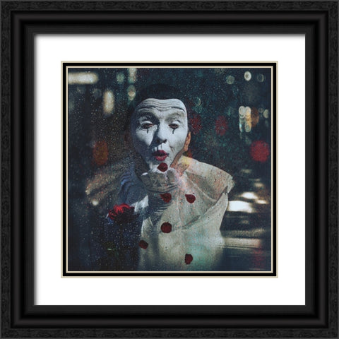 Despite the bad weather .. Black Ornate Wood Framed Art Print with Double Matting by Simongulashvili, Natalia