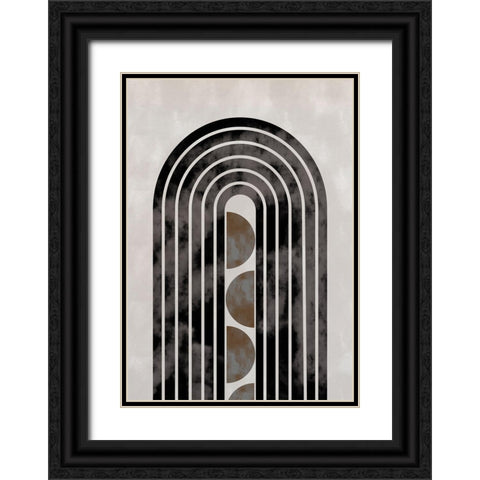 arch_capsule_001 Black Ornate Wood Framed Art Print with Double Matting by 1x Studio II