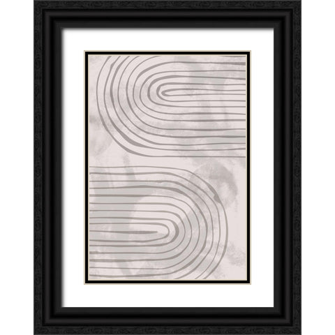 Arch_bend_003 Black Ornate Wood Framed Art Print with Double Matting by 1x Studio II