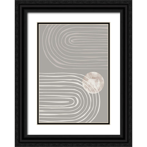 Arch_dark_001-01 Black Ornate Wood Framed Art Print with Double Matting by 1x Studio II