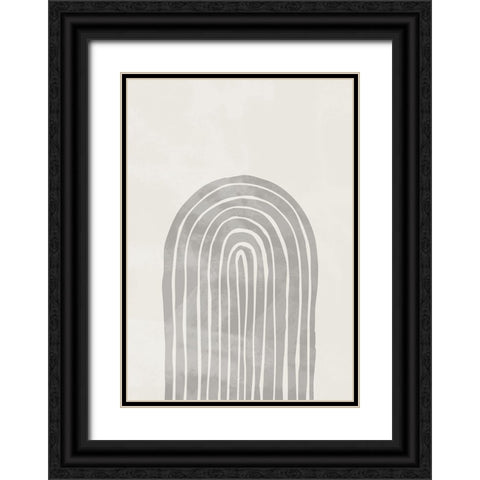 Arch_thick_002 Black Ornate Wood Framed Art Print with Double Matting by 1x Studio II