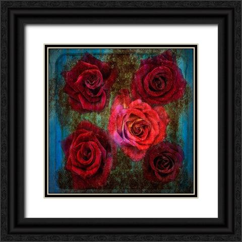 Old Love Never Dies Black Ornate Wood Framed Art Print with Double Matting by Holmstrom, Katarina