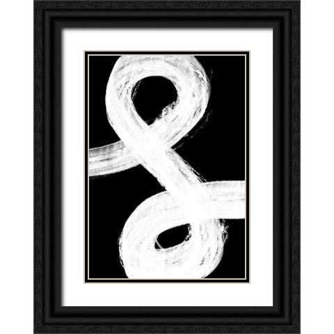 negatives_006_and Black Ornate Wood Framed Art Print with Double Matting by 1x Studio II