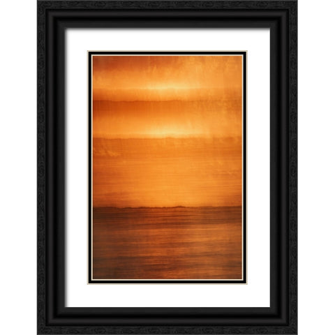 Golden Hour Black Ornate Wood Framed Art Print with Double Matting by Buelow, Beth
