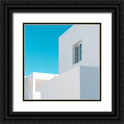 Unconcrete Black Ornate Wood Framed Art Print with Double Matting by Riccardo Iacomino, Francesco