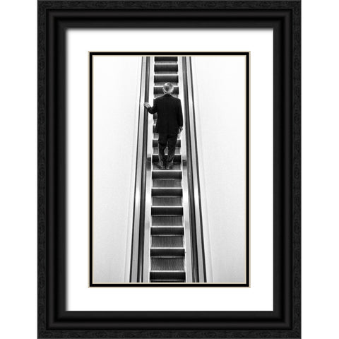 Calm Life Black Ornate Wood Framed Art Print with Double Matting by Watanabe, Kentaro