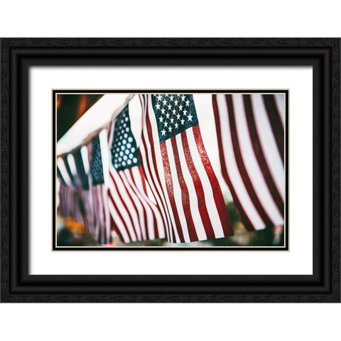 USAmerica Black Ornate Wood Framed Art Print with Double Matting by Mossholder, Tim