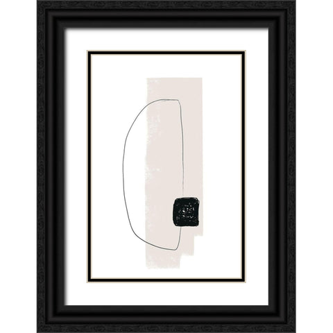 Overlap Black Ornate Wood Framed Art Print with Double Matting by Sawall, Anastasia