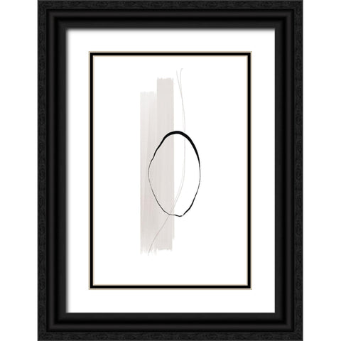 Perfect Bond Black Ornate Wood Framed Art Print with Double Matting by Sawall, Anastasia