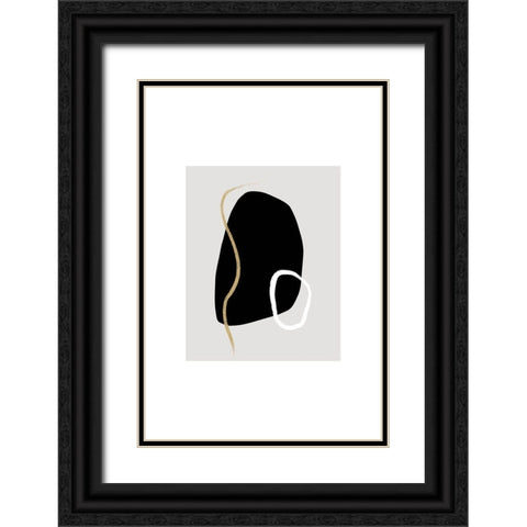 Thinking of You Black Ornate Wood Framed Art Print with Double Matting by Sawall, Anastasia