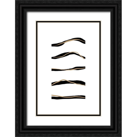 Double Line Black Ornate Wood Framed Art Print with Double Matting by Sawall, Anastasia