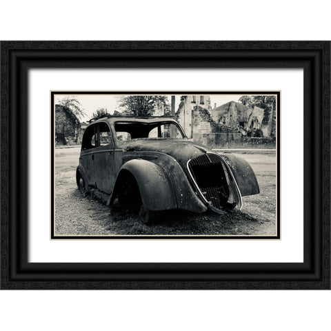 French History Black Ornate Wood Framed Art Print with Double Matting by Alcantara, Miguel