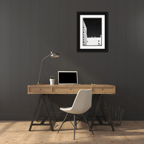 Acrobat. Black Ornate Wood Framed Art Print with Double Matting by Niemiec, Anna