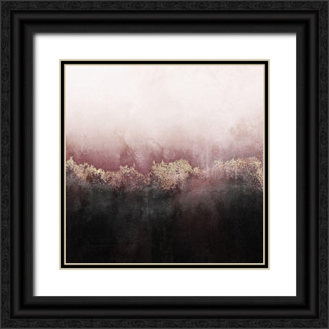 Pink Sky Black Ornate Wood Framed Art Print with Double Matting by Fredriksson, Elisabeth