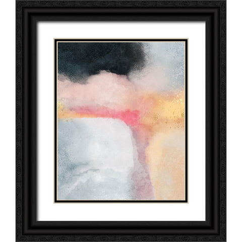 Billow Black Ornate Wood Framed Art Print with Double Matting by Fredriksson, Elisabeth