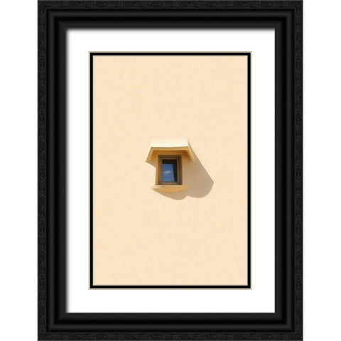 Cloud reflection Black Ornate Wood Framed Art Print with Double Matting by Cederberg, Marcus