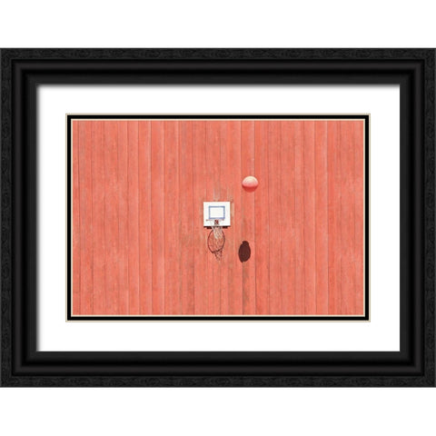 In or out Black Ornate Wood Framed Art Print with Double Matting by Cederberg, Marcus