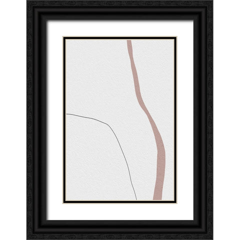 Memory Lane Black Ornate Wood Framed Art Print with Double Matting by Sawall, Anastasia