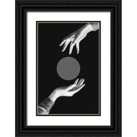 Chosen No 03 Black Ornate Wood Framed Art Print with Double Matting by 1x Studio III