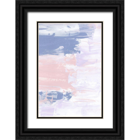 Pastel Fun Black Ornate Wood Framed Art Print with Double Matting by Sawall, Anastasia