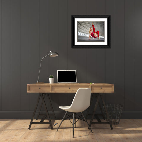 The sky the limit Black Ornate Wood Framed Art Print with Double Matting by Ng, Joseph