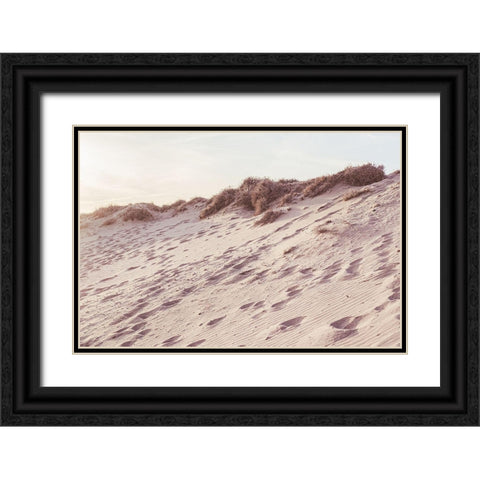 Beach_009 Black Ornate Wood Framed Art Print with Double Matting by 1x Studio III