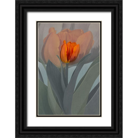 Candle Black Ornate Wood Framed Art Print with Double Matting by Urbanski, Richard