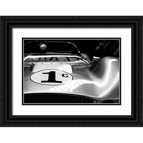 1c Black Ornate Wood Framed Art Print with Double Matting by Weber, Roland