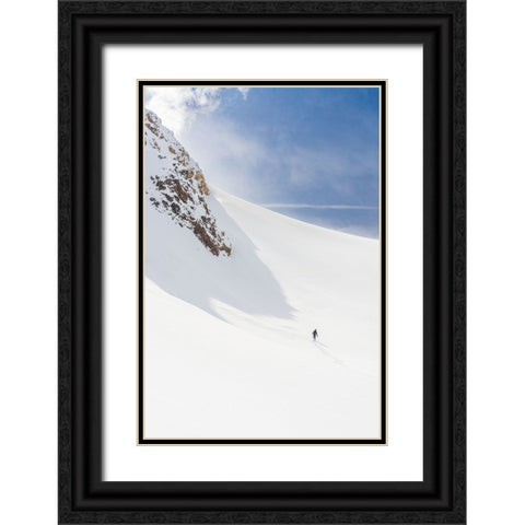 Size contrast Black Ornate Wood Framed Art Print with Double Matting by Iezzi, Leonardo