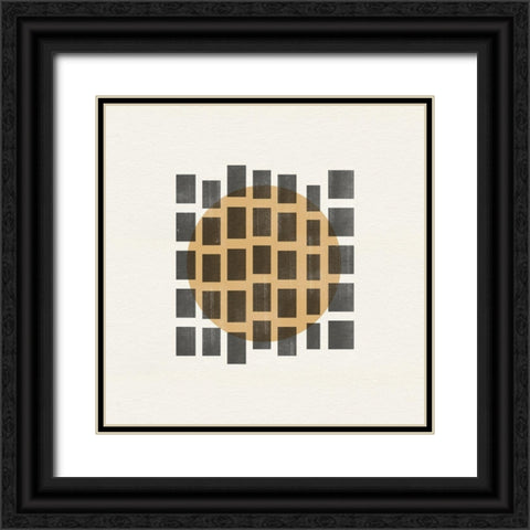 Paper Object No8 Black Ornate Wood Framed Art Print with Double Matting by The Miuus Studio