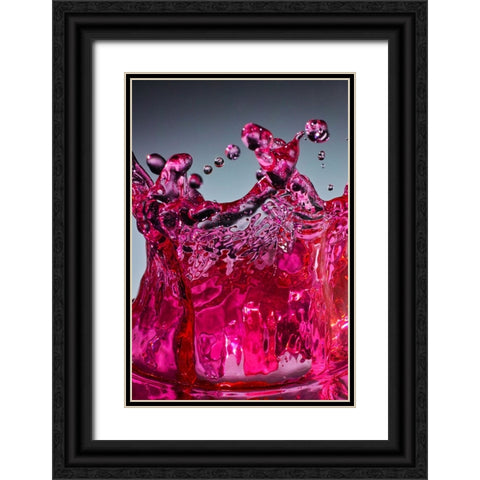 water jewelry Black Ornate Wood Framed Art Print with Double Matting by Taneda, Toshio