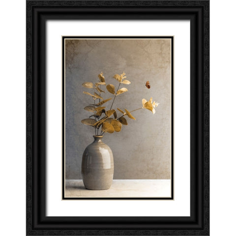 Precious Moments Black Ornate Wood Framed Art Print with Double Matting by Kiral, Cicek