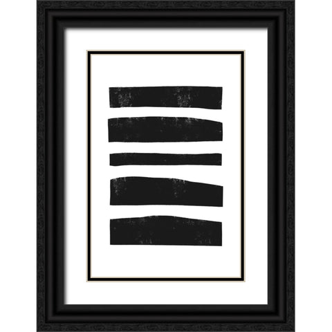 Traces Of Life Black Ornate Wood Framed Art Print with Double Matting by Uplusmestudio