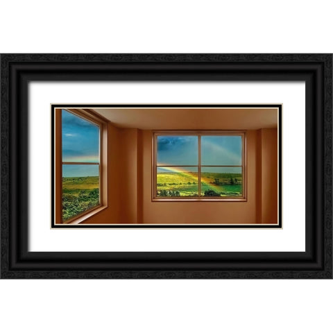 After The Storm Black Ornate Wood Framed Art Print with Double Matting by Shpyek, Olexandr