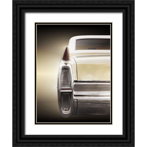 American classic car Coupe Deville 1964 Black Ornate Wood Framed Art Print with Double Matting by Gube, Beate