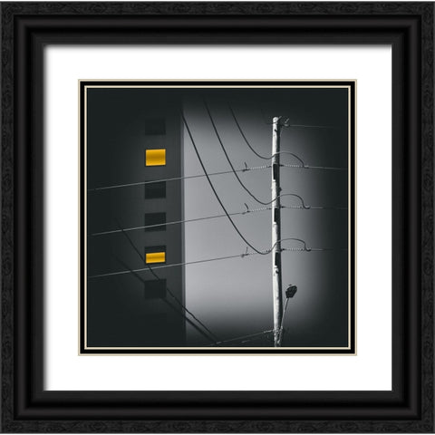 Supply A Demand Black Ornate Wood Framed Art Print with Double Matting by Strelok