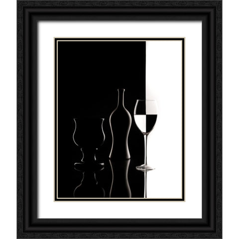 Game light Black Ornate Wood Framed Art Print with Double Matting by Perfoncio, Margareth
