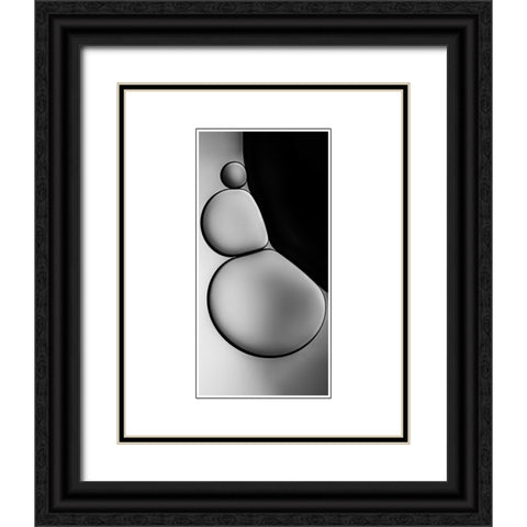 Untitled Black Ornate Wood Framed Art Print with Double Matting by Pandya, Hardik