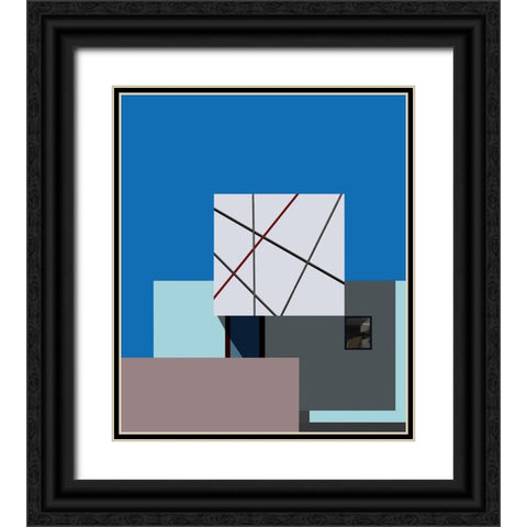Architecture - Tokyo Japan Black Ornate Wood Framed Art Print with Double Matting by Orbach, Arnon
