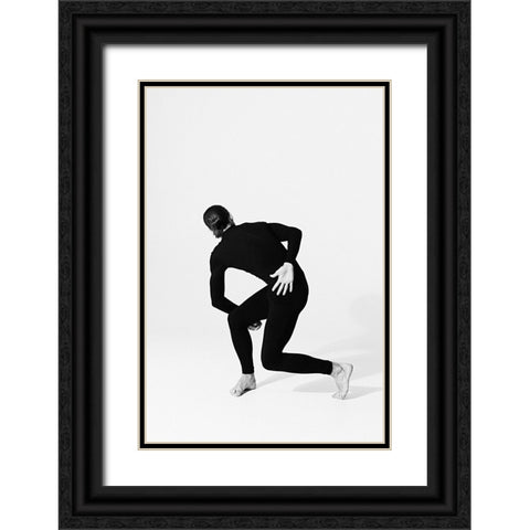 Untitled Black Ornate Wood Framed Art Print with Double Matting by Kovbasyuk, Serhii