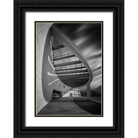 The Entrance Black Ornate Wood Framed Art Print with Double Matting by Chen, Jennifer
