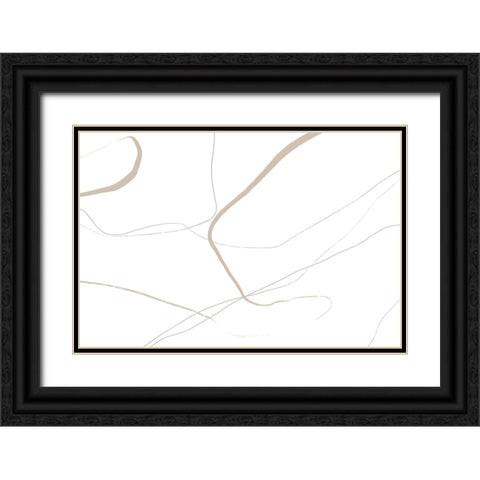 Gentle Moment Black Ornate Wood Framed Art Print with Double Matting by Uplusmestudio