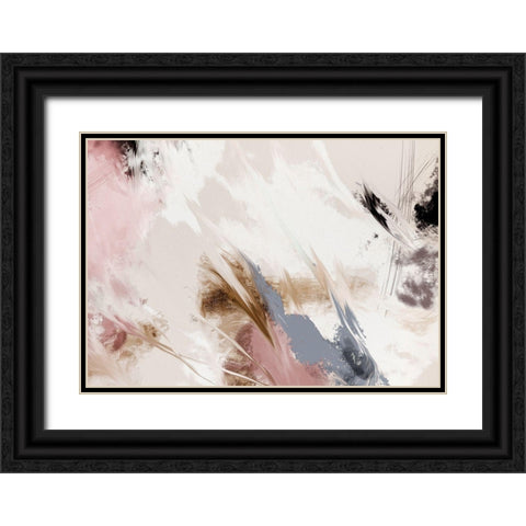 Splash Clouds 02 Black Ornate Wood Framed Art Print with Double Matting by 1x Studio II